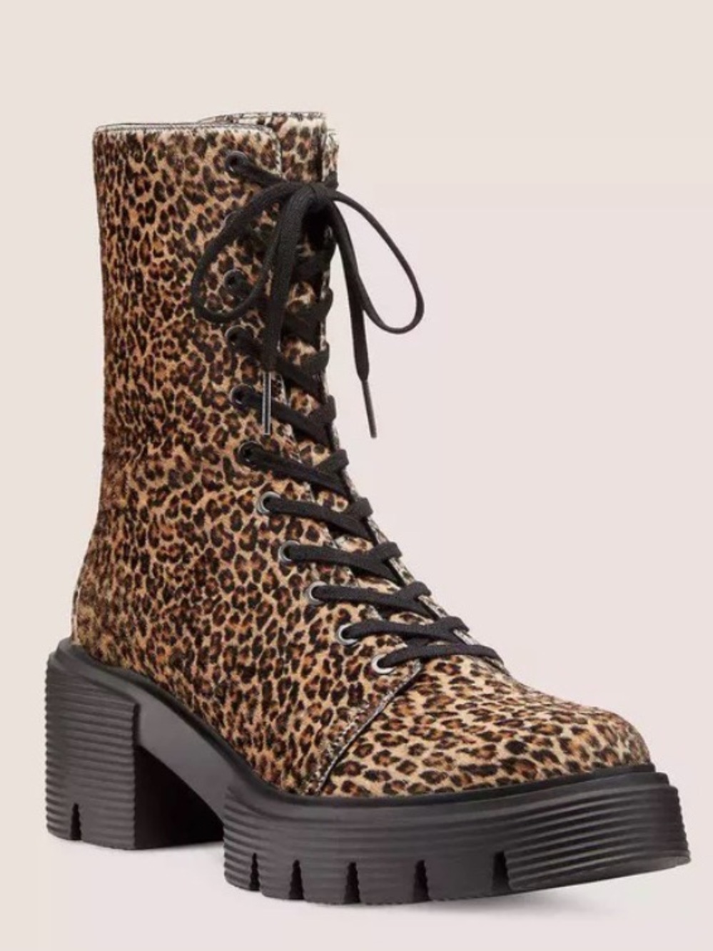 Stuart Weitzman Soho Bootie in the Mini Jaguar animal print
